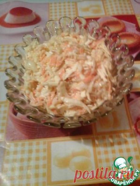 Салат "Копченая капуста" - кулинарный рецепт