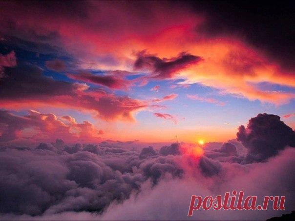 Райский вид с горы Hehuan, Тайвань