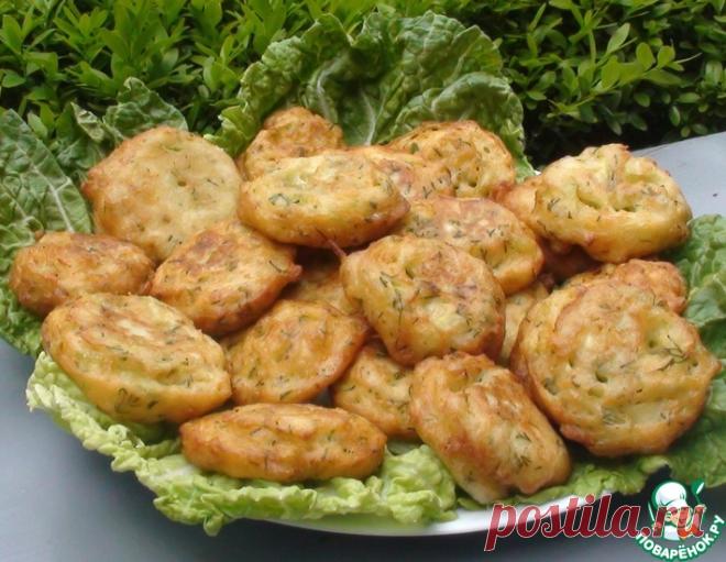 Уштипцы с кабачками – кулинарный рецепт