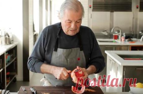 7 техник нарезки овощей и фруктов от Жака Пепина