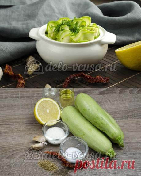 Маринованные кабачки рецепт с пошаговыми фото