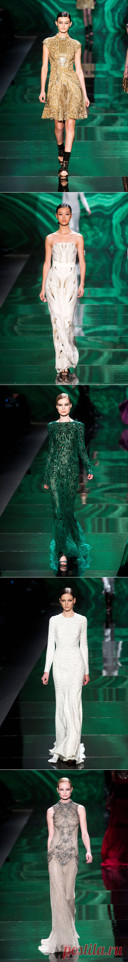 Модели коллекции Monique Lhuillier — Модно / Nemodno