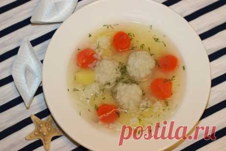 ​Суп с рыбными фрикадельками