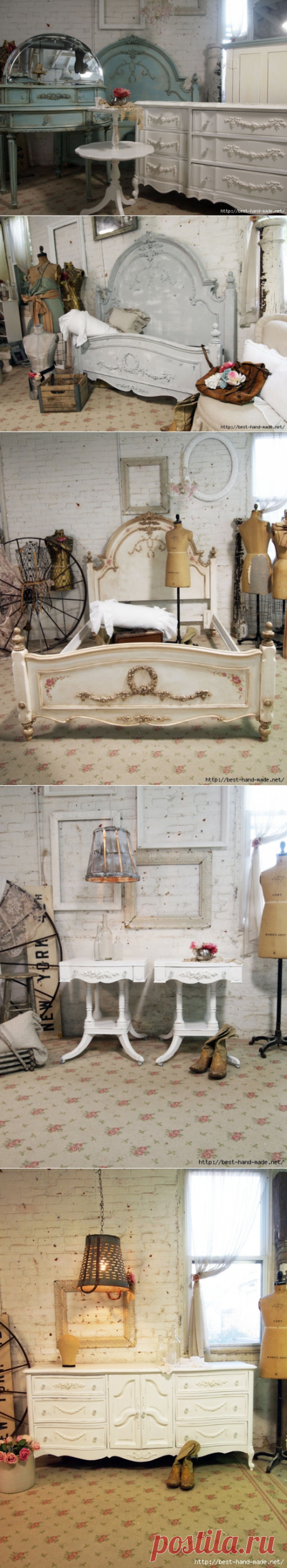 Любителям стилей French Vintage, Vintage и Snabby Chic посвящается...