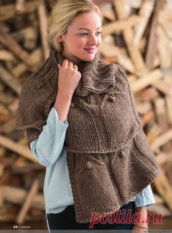 Шаль Knit.purl Fall Winter 2014