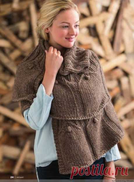 Шаль Knit.purl Fall Winter 2014