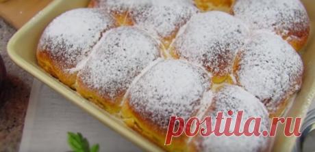 Удивительно вкусные воздушные булочки | Вкусные рецепты