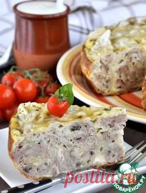 Быстрый мясной пирог в мультиварке - кулинарный рецепт