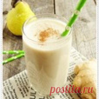 Грушево-имбирный смузи с корицей Кулинарный рецепт