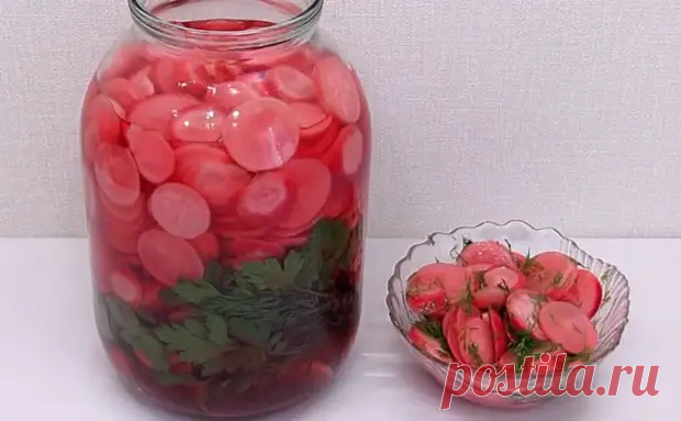 Замариновываем редиску на зиму. Настолько вкусно, что эту банку откроют первой - Steak Lovers - Медиаплатформа МирТесен