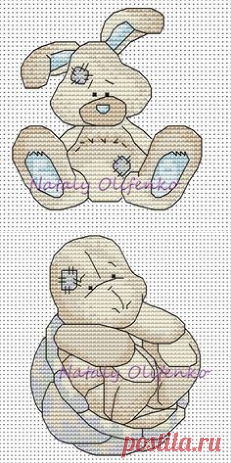 (127) Gallery.ru / Ослик - Схемки бесплатные - nataly19-88 | Cross stitch