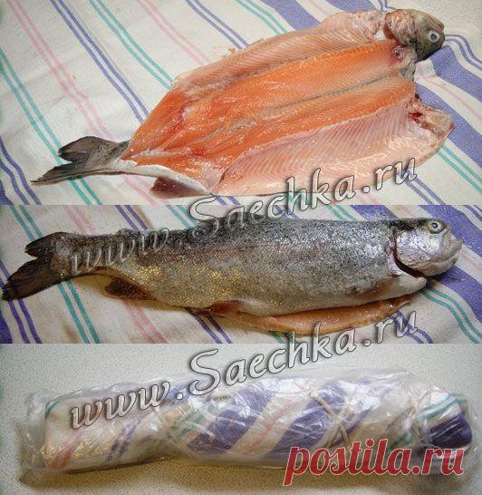 Быстрый (сухой) засол рыбы - рецепт с фото