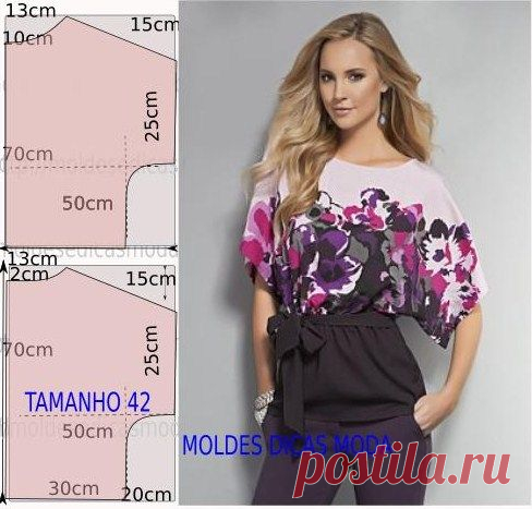 MOLDE DE BLUSA
