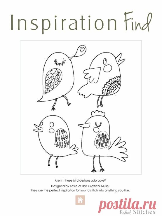 (8) Gallery.ru / Фото #37 - Kindred Stitches - Birds Bees & Flowers 2017 - Chispitas