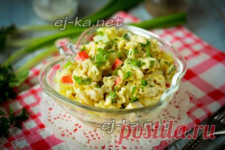 Салат с лапшой быстрого приготовления рецепт с фото с крабовыми палочками: рецепт с фото пошагово