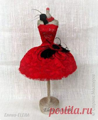 Декоративный манекен как украшение стола знатной рукодельницы — Сделай сам, идеи для творчества - DIY Ideas