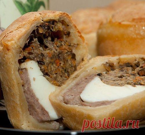 "ДОМИКИ" - ПОРЦИОННЫЕ ПИРОГИ С НАЧИНКОЙ