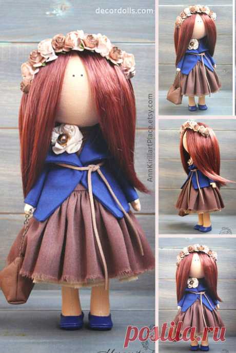 Portrait Custom Doll Unique Collection Doll Fabric Rag Doll | Etsy