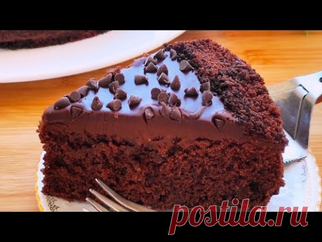 Ну очень простой рецепт шоколадного пирога!Необыкновенно нежный вкус💯👍 Очень нежный супер шоколадный пирог!Просто тает во рту!Готовится очень просто и всегда получается!Проверенный годами рецепт!Ингредиенты:мука-180 граммкакао -...