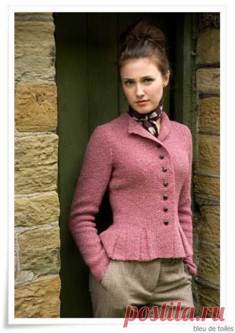 Knitted jacet - Kim Hargreaves - DA fans - this is so Sybil!!!