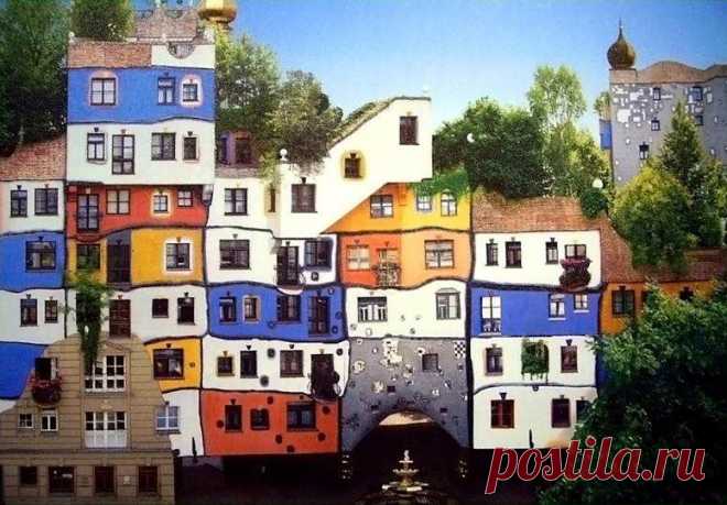 Фриденсрайх Хундертвассер – архитектор сказки - КрасотаМания.Красота во всех проявлениях