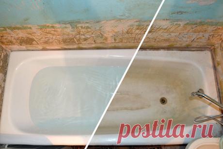 Кристально-белая ванна за 30 минут | Ванна-эксперт | Яндекс Дзен