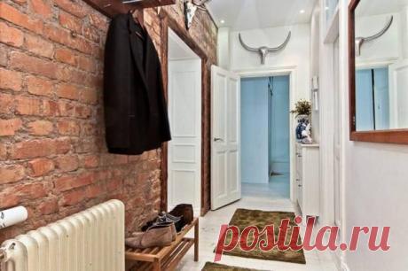 Кирпичная кладка как элемент дизайна интерьера — Роскошь и уют