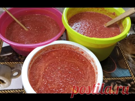 129.ТРИ ОЧЕНЬ ВКУСНЫХ СЫРЫХ АДЖИК НА ЗИМУ!ХРЕНОВИНА,ОГОНЁК,ГОРЛОДЁР-АРОМАТНЫЕ ПРИПРАВЫ НА ВСЕ СЛУЧАИ