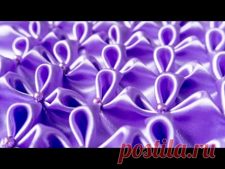 Canadian Smocking | Smocked Flower with Beads | HandiWorks #108
