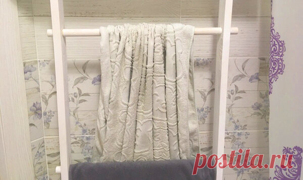 Своими руками полотенцесушитель в ванную. 1 простой вариант для экономных | flqu.ru - квартирный вопрос. Блог о дизайне, ремонте