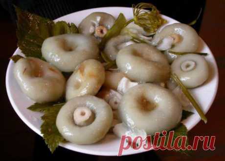 Рецепты засолки груздей горячим способом на зиму