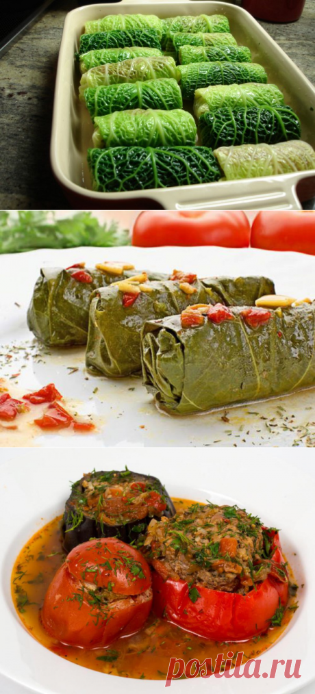 5 невероятно вкусных рецептов долмы, толмы и голубцов