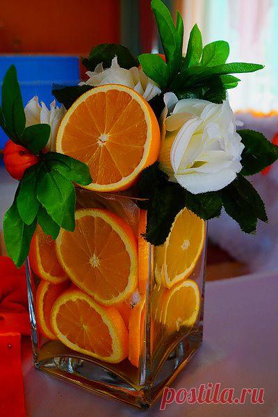 апильсинова мандариновая свадьба