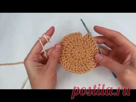 Crochet coaster - Step by step instructions