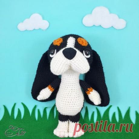 Собака описание амигуруми