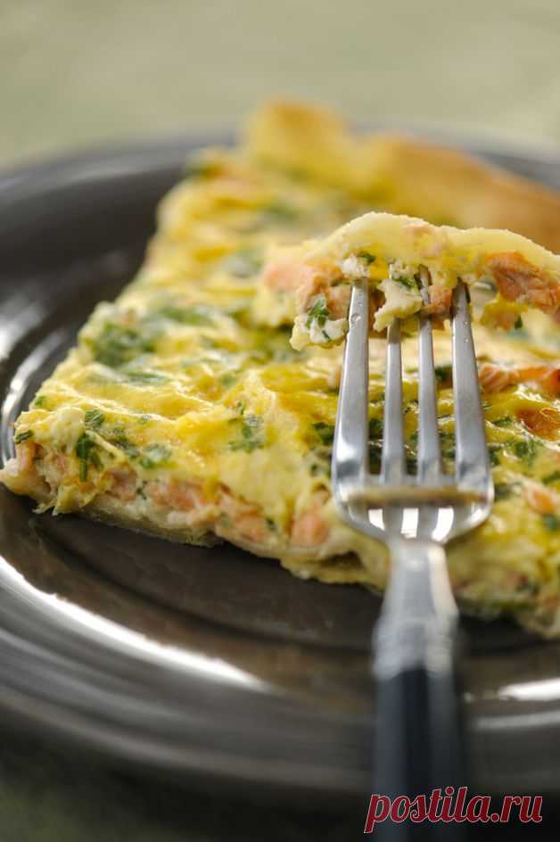 Среда. Киш из лосося