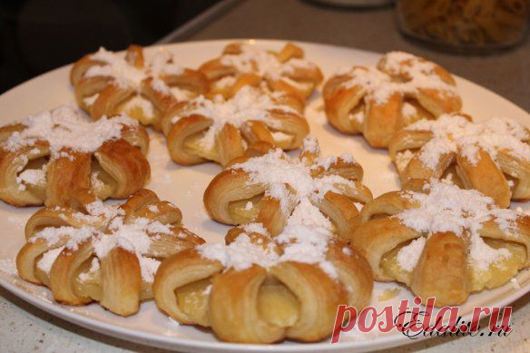 Ананасы в слоеном тесте — 162 ккал | Рецепт с Фото | Вкусно, Полезно, Легко | Edalite.ru