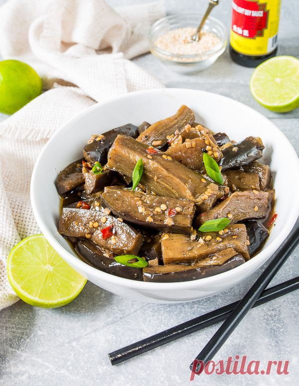 Быстрые баклажаны по-китайски на Вкусном Блоге У меня тема баклажанов в этом сезоне еще не закрыта. А у вас? В любом случае, предлагаю взять на заметку этот рецепт – особенно если вы, как и я, питаете слабость к вариациям на тему азиатских кухонь. Такие баклажаны – вполне самодостаточная закуска и в горячем, и в охлажденном виде.…