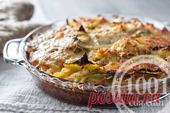 Рецепт гратена из белокочанной капусты - Горячие блюда . 1001 ЕДА вкусные рецепты с фото!