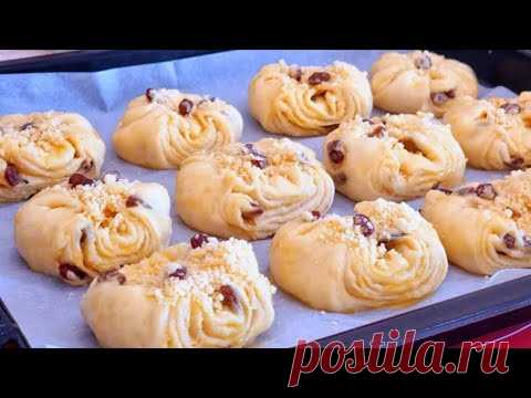 ДАЖЕ КРОШЕЧКИ НЕ ОСТАНЕТСЯ!ПРОСТО СВОРАЧИВАЕМ И НАРЕЗАЕМ! БОЛЬШЕ В МАГАЗИНЕ НЕ ПОКУПАЮ!БУЛОЧКИ К ЧАЮ