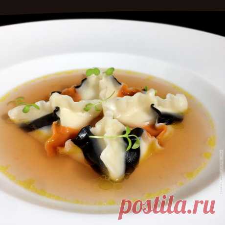 ФАГОТТИНИ С КАЛЬМАРОМ И РИКОТТОЙ | DEFFI_ART_CAFE - DEFFI_ART_CAFE