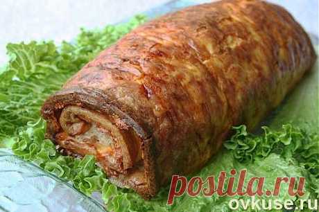 Яично-мясной рулет - Простые рецепты Овкусе.ру