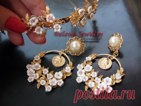 Beauty Things / картинки на серьги из полимерной глины