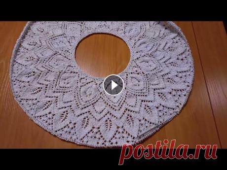 Летняя блузка спицами &quot;Серебро&quot;, 2 часть МК Блузка вяжется на размер 50-52, спицы № 3,5, расход пряжи 300 гр. Ссылка на схемы № 2 и 3: Ссылка на схему № 4: Ссылка на 1 часть МК: Готовую блузку м...