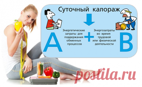 Как посчитать свой расход калорий: базовый и дополнительный - Похудение с расчётом - www.calorizator.ru