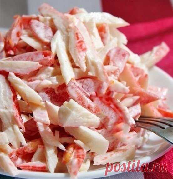 Как приготовить салат красное море - рецепт, ингредиенты и фотографии
