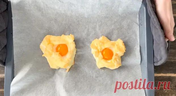 Беру два яйца и делаю 