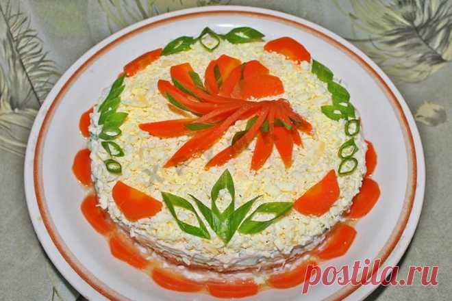 Салат из консервированной скумбрии и 15 похожих рецептов: пошаговые фото, калорийность, отзывы