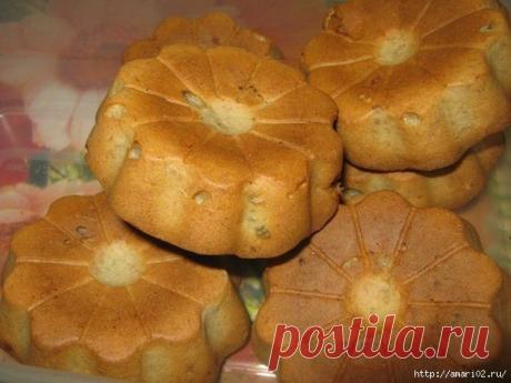 Банановые кексы с овсянкой..