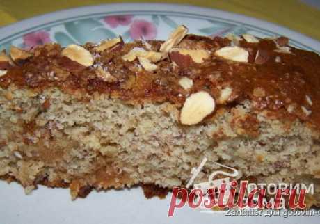 Банановый кекс с &quot;коровками&quot; - пошаговый рецепт с фото на Готовим дома